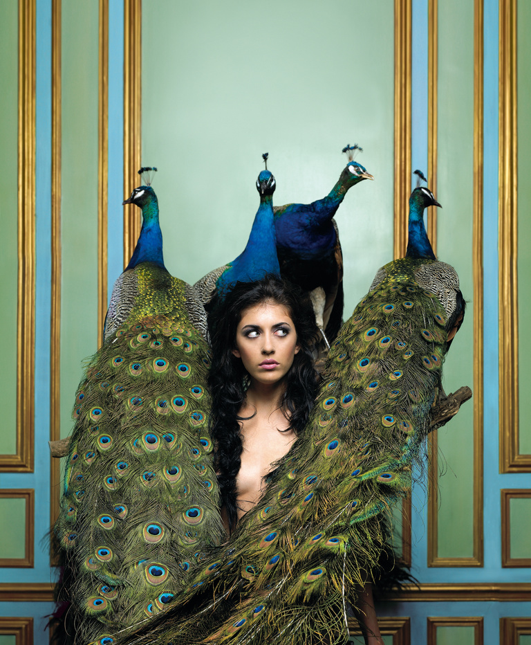 Laurent Seroussi - Nolwenn + paons.jpg