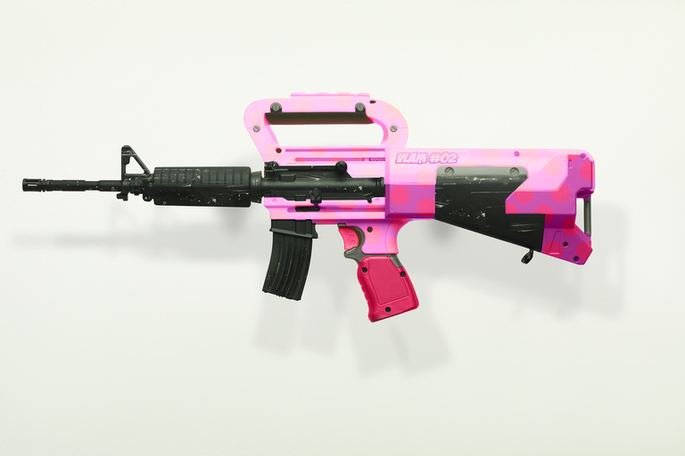 Laurent Seroussi - M16-fusil jaune 2B.jpg