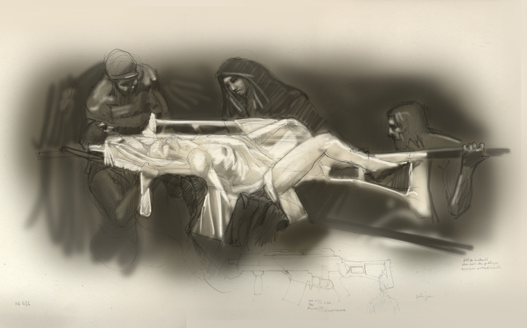 Laurent Seroussi - 09 Croquis Mise au tombeau + ombres.jpeg